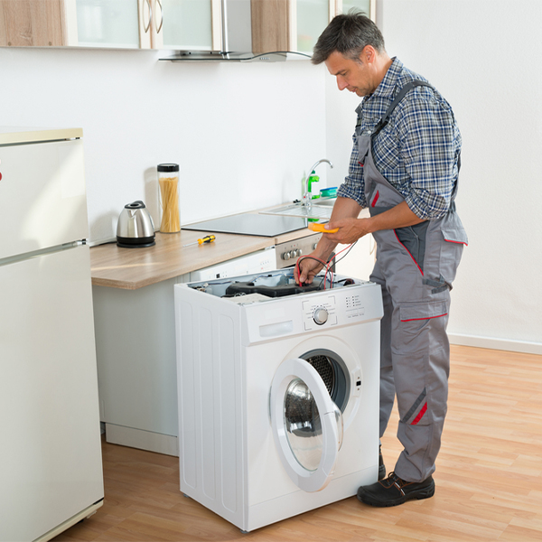 can you walk me through the steps of troubleshooting my washer issue in Hambleton WV